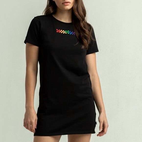 VANS x Pride Women's T-Shirt Dresssize Small - Picture 1 of 8